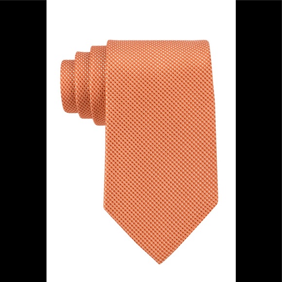 MENS MICHAEL KORS ORANGE TIE